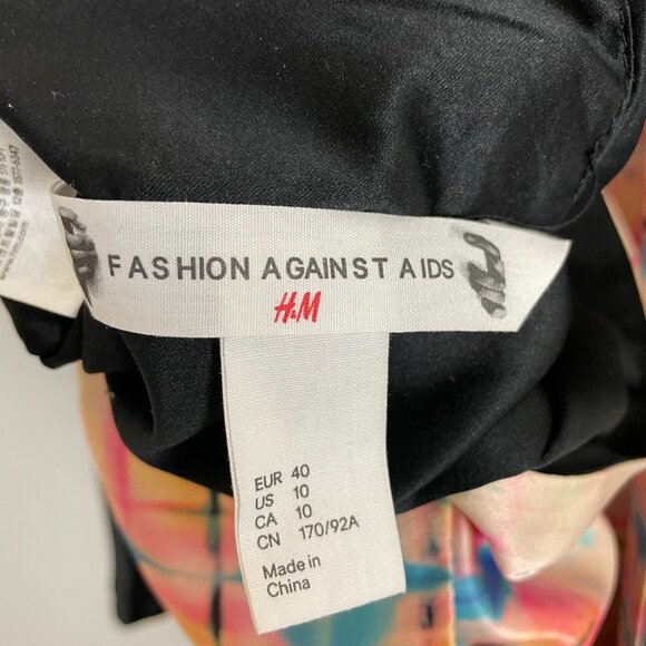 H&M Kimono Robe Shibori Tie-Dye Reversible Open Front Women Size 10 Reversible - Picture 12 of 16